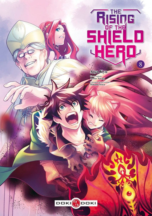 The Rising of the Shield Hero Tome 08