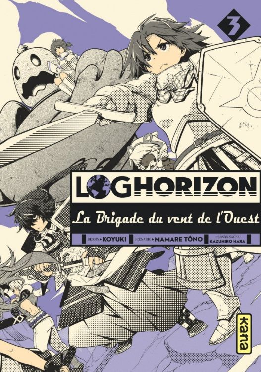 Log Horizon - La Brigade du Vent de l'Ouest Tome 03