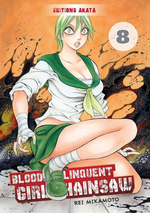 Bloody Delinquent Girl Chainsaw Tome 08