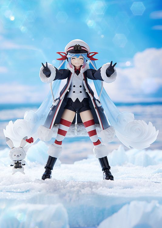 Vocaloid - EX-066 Figma Hatsune Miku Snow, Grand Voyage Ver.