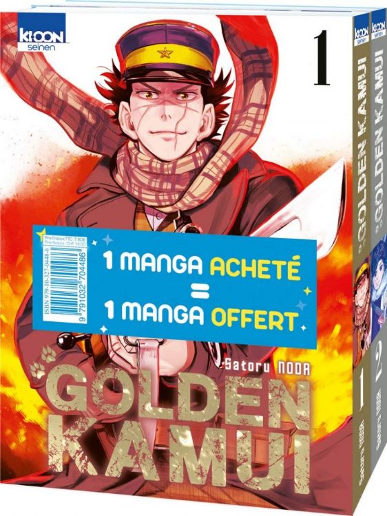 Golden Kamui Coffret Tome 01 & 02