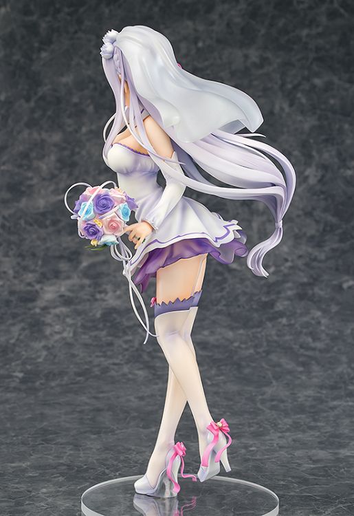 Re ZERO -Starting Life in Another World- Figurine Emilia Wedding Ver. (Phat Company) 0
