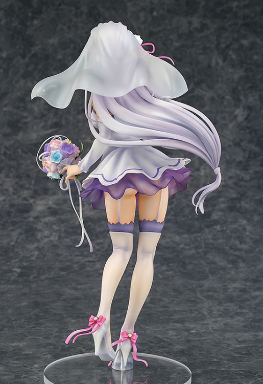 Re ZERO -Starting Life in Another World- Figurine Emilia Wedding Ver. (Phat Company) 0