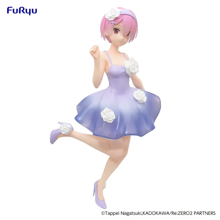 Re ZERO -Starting Life in Another World- Figurine Ram  Flower Dress Ver. (FuRyu) 0