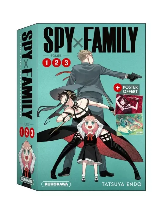 SPY X FAMILY Coffret Tome 01 à 03