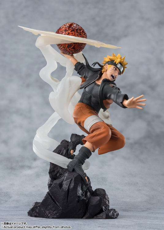 Naruto Shippuden - Figurine Uzumaki Naruto  -Sage Art Lava Release Rasenshuriken- Ver.(Bandai Spirits)