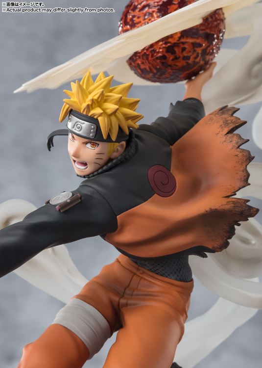 Naruto Shippuden - Figurine Uzumaki Naruto  -Sage Art Lava Release Rasenshuriken- Ver.(Bandai Spirits)