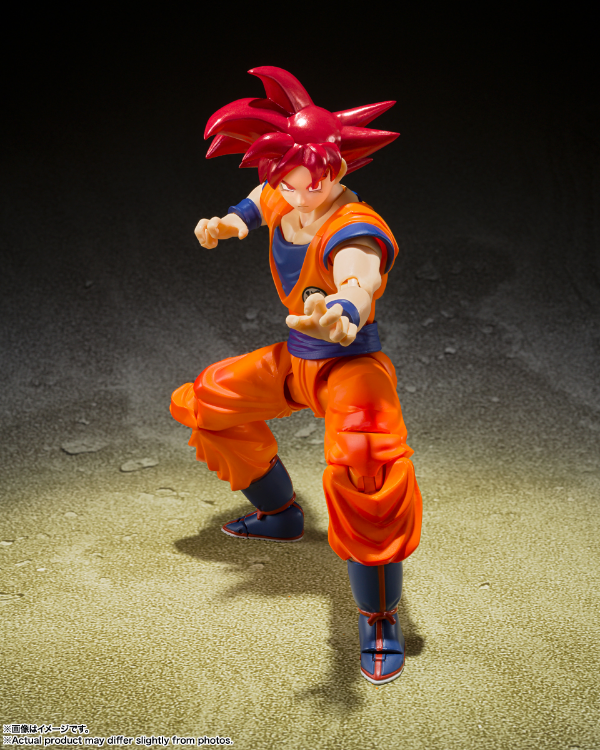 Dragon Ball Super - Figurine Son Goku SSJ God  Saiyan God of Virtue Ver. (Bandai Spirits)