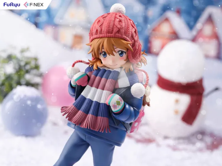 Evangelion: 3.0+1.0 Thrice Upon a Time - Figurine Souryuu Asuka Langley : Winter Ver. (FuRyu)