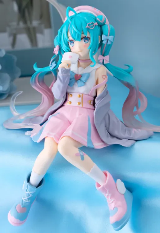 Piapro Characters - Figurine Hatsune Miku Koisuru Sailor Fuku, Gray Ver. (FuRyu) 