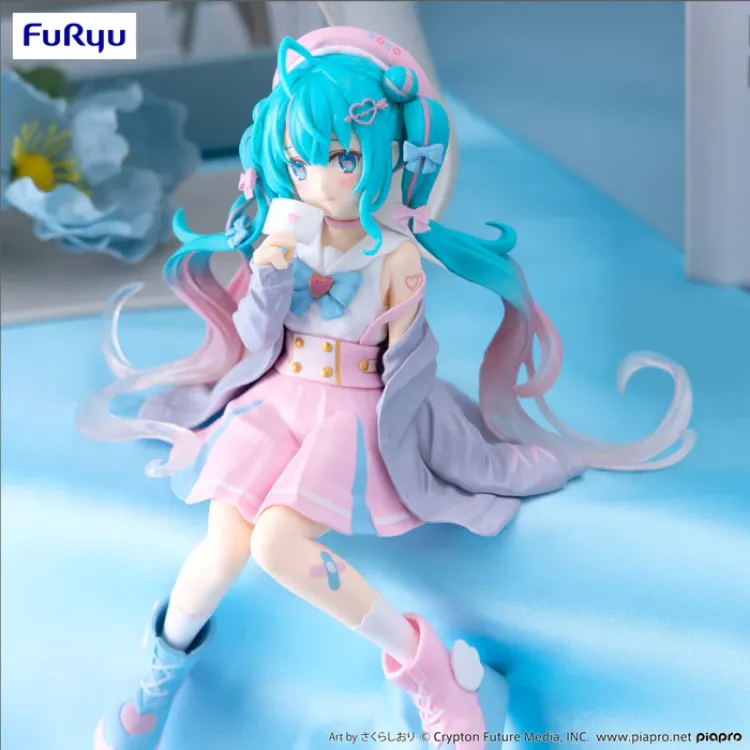 Piapro Characters - Figurine Hatsune Miku Koisuru Sailor Fuku, Gray Ver. (FuRyu) 