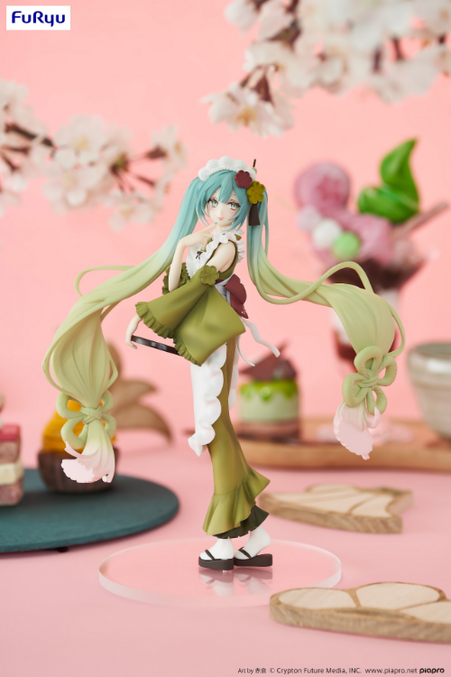 Piapro Characters - Figurine Hatsune Miku : Matcha Green Tea Parfait, Another Color Ver. (FuRyu)