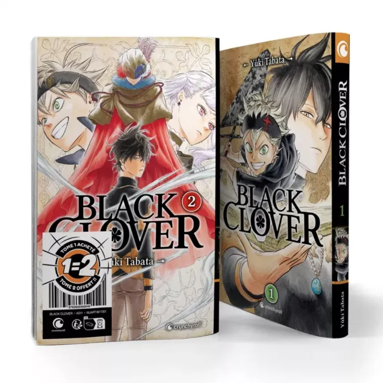 Black Clover Tome 01 et 02 - Pack Découverte