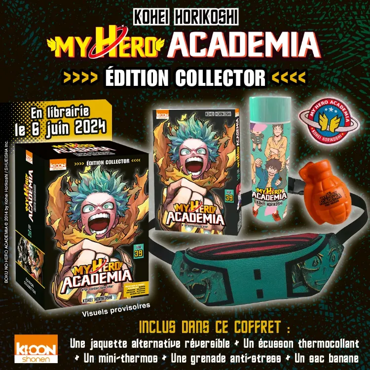 My Hero Academia Tome 39 Édition Collector