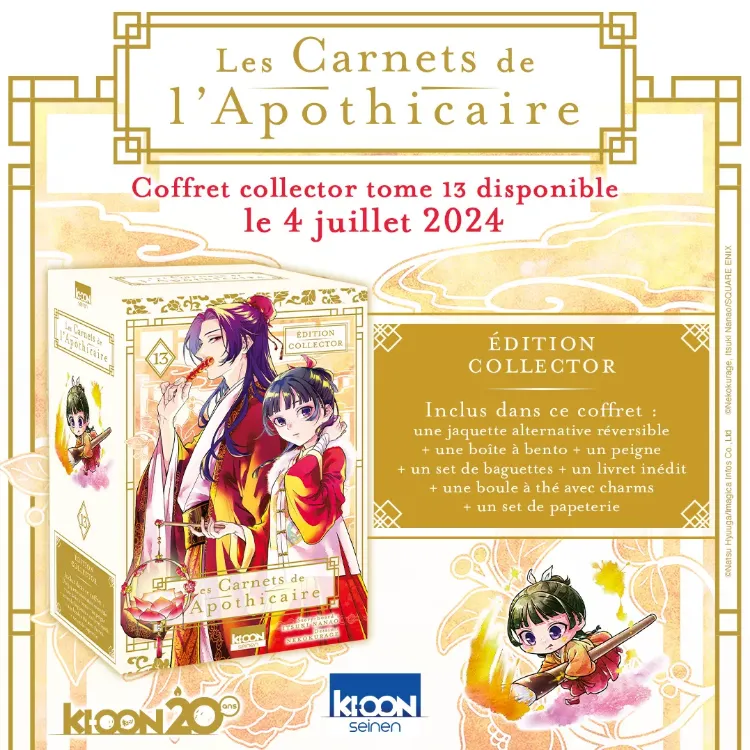 Les Carnets de l'Apothicaire Tome 13 - Édition Collector